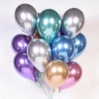 Шары "Хром ассорти"