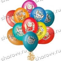 Шары латекс Барбоскины