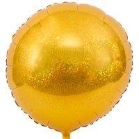 Шарик круг 81см. Золото