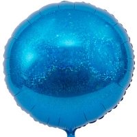 Шарик круг 81см. Синий