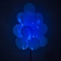 Светящиеся шарики Синие