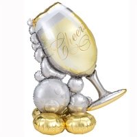 Шарик фигурный Бокал шампанского