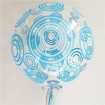 Шар BUBBLE "Кристалл Blue круги"