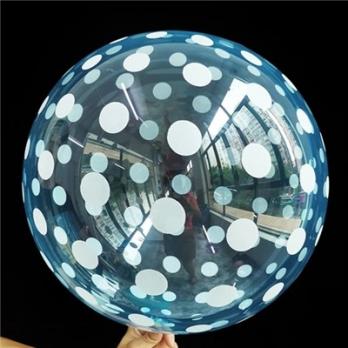 Шар BUBBLE "Кристалл Blue Dots"