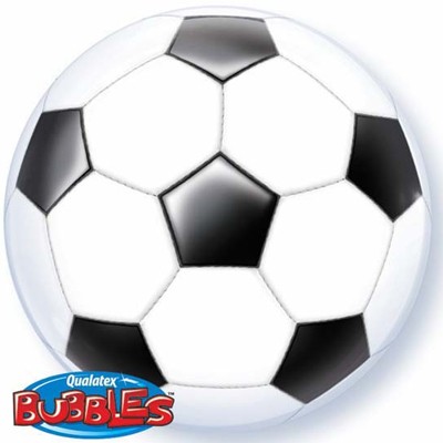 Шар BUBBLE "Мяч футбольный"