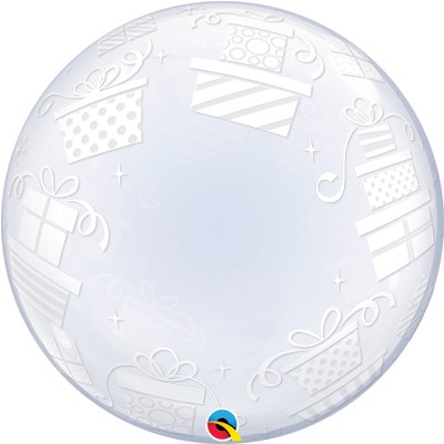 Шар BUBBLE "Коробки подарочные"