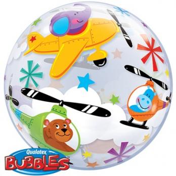 Шар BUBBLE "HB Звери цирковые в полете"