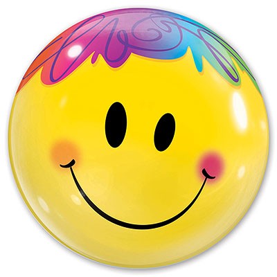 Шар BUBBLE "Улыбка яркая"