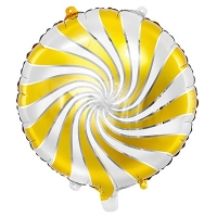 Шарик круг "Леденец золотой"